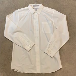 Boys Nordstrom crisp white dress shirt